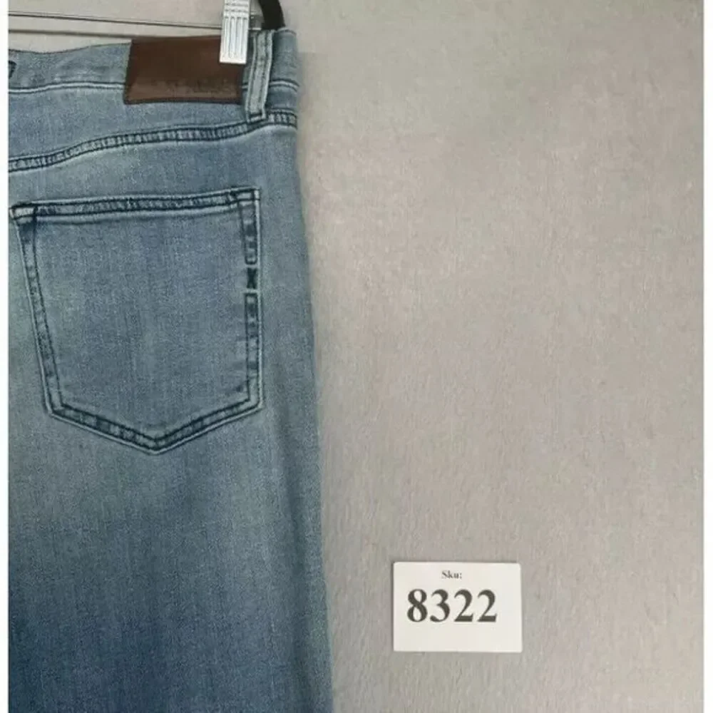 Express Jeans Mens 32x34 Slim Denim Bleach Splatter Ripped Destroyed‎ Thrasher